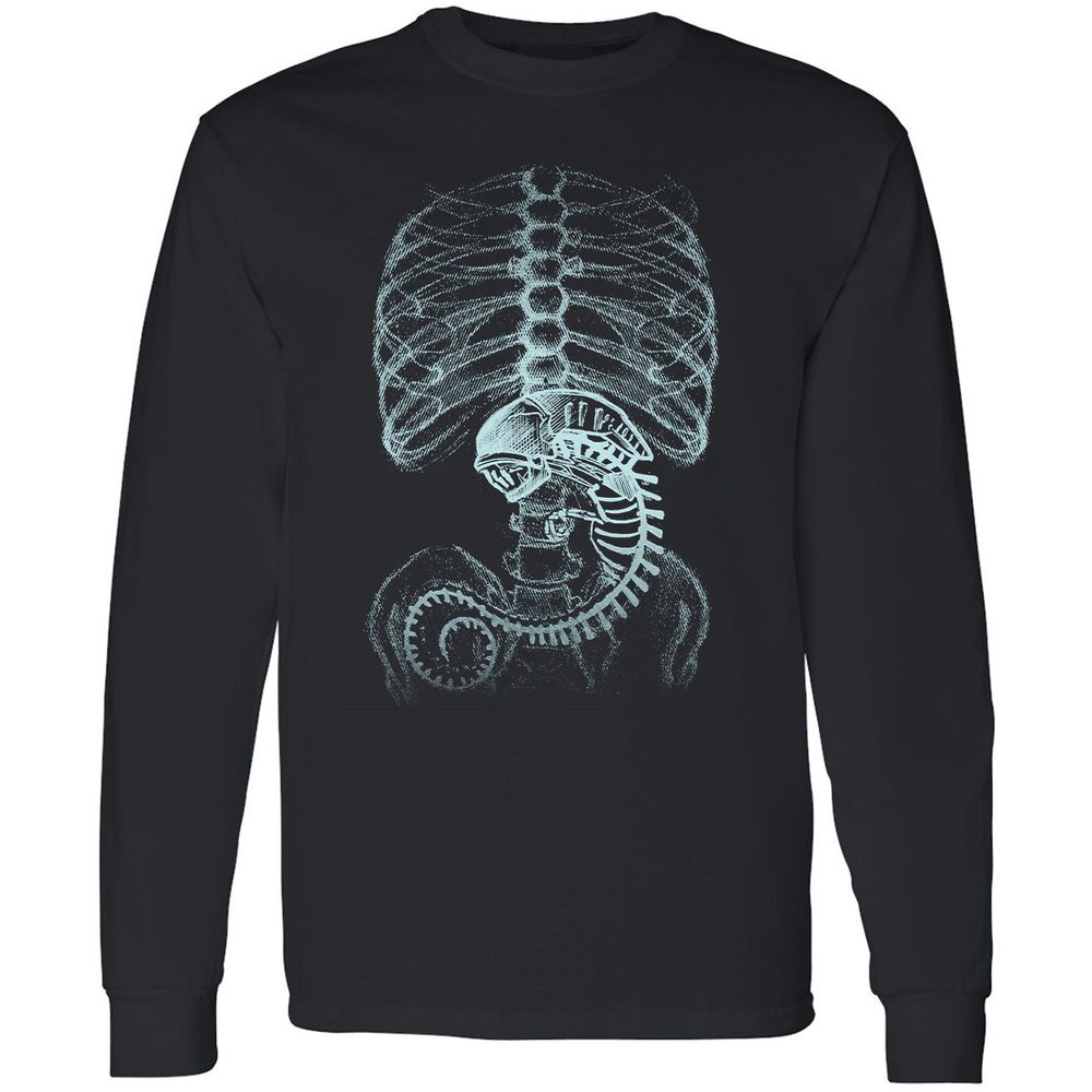 Long Sleeve T-Shirt - M89BJKB4 - Black - 1