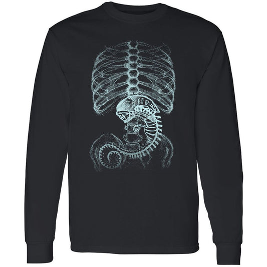 Long Sleeve T-Shirt - M89BJKB4 - Black - 1