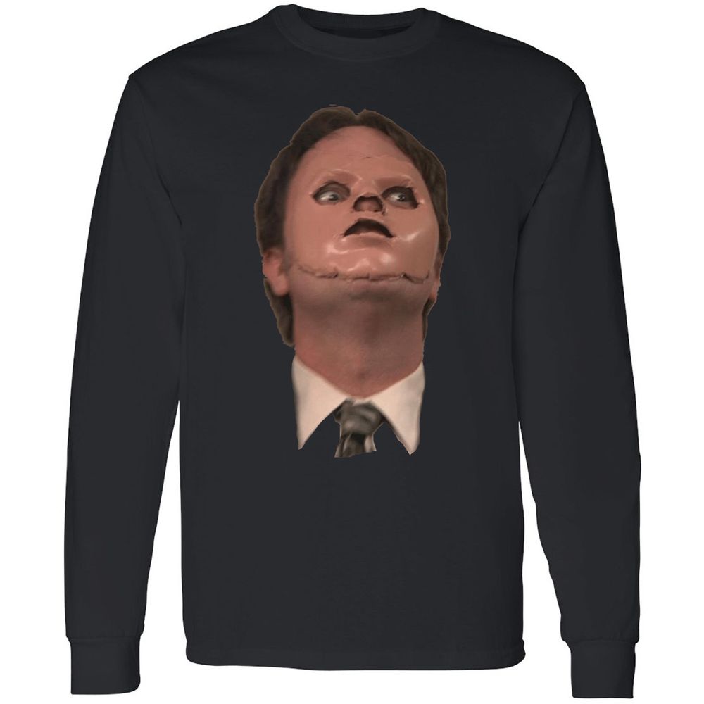 Long Sleeve T-Shirt - QVR9MKYB - Black - 1