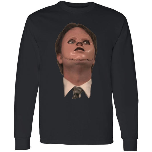 Long Sleeve T-Shirt - QVR9MKYB - Black - 1