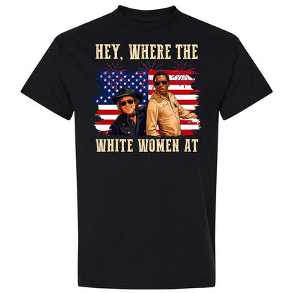 Hey Where The White At - Black - 1