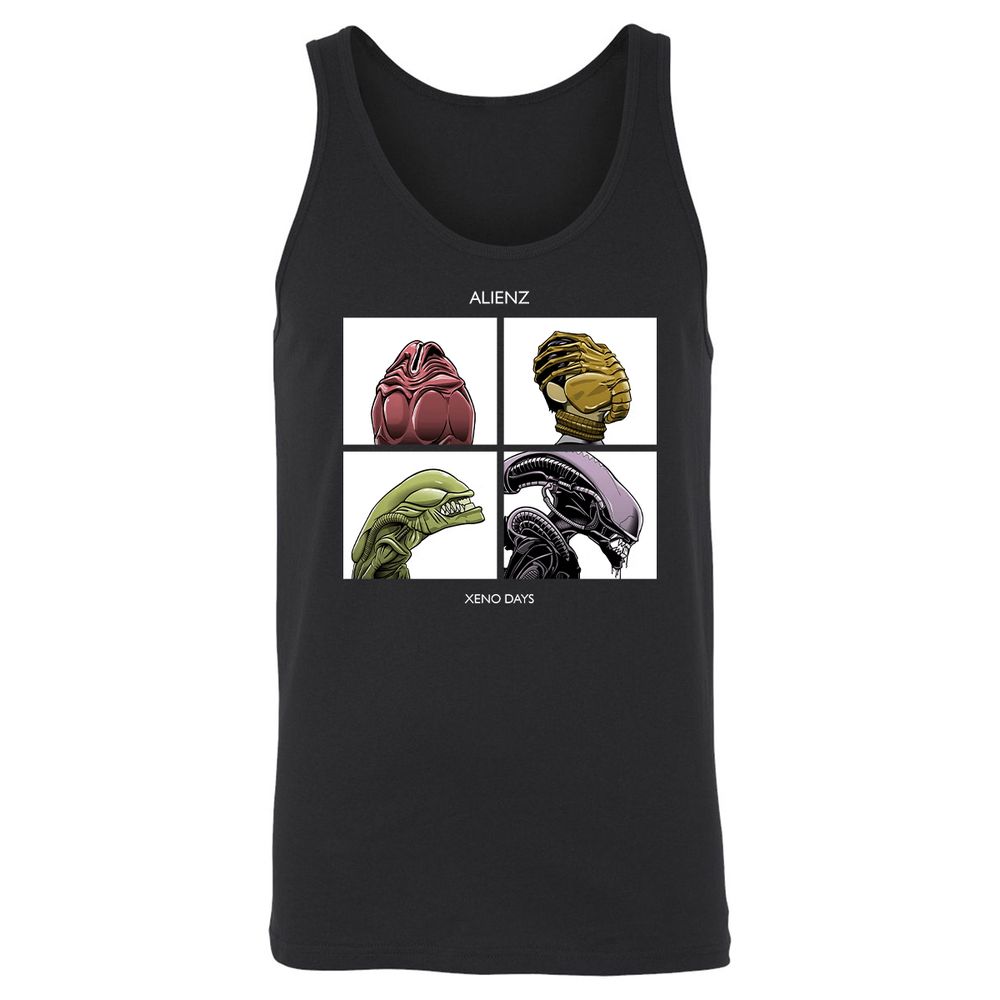 Unisex Jersey Tank - YTU8F5ER - Black - 1