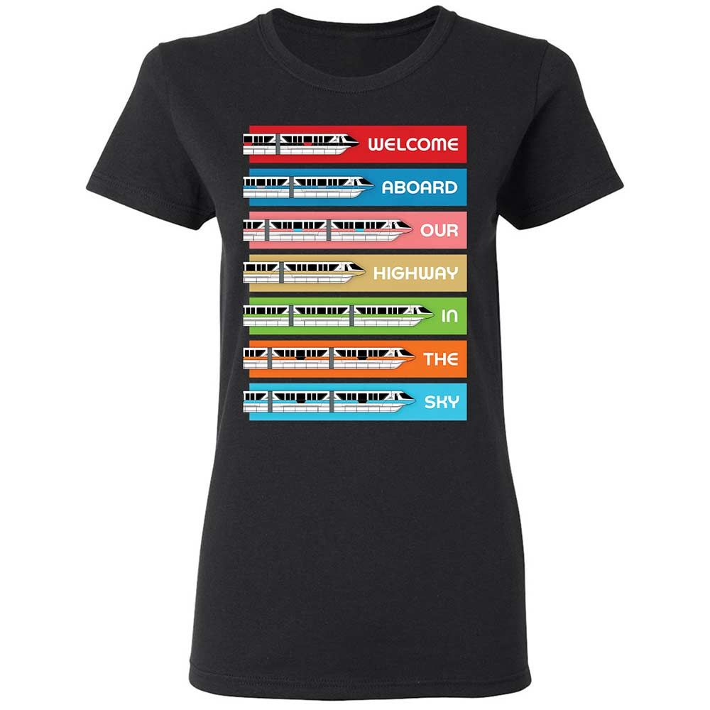 Women's T-Shirt - Black - Black - 1