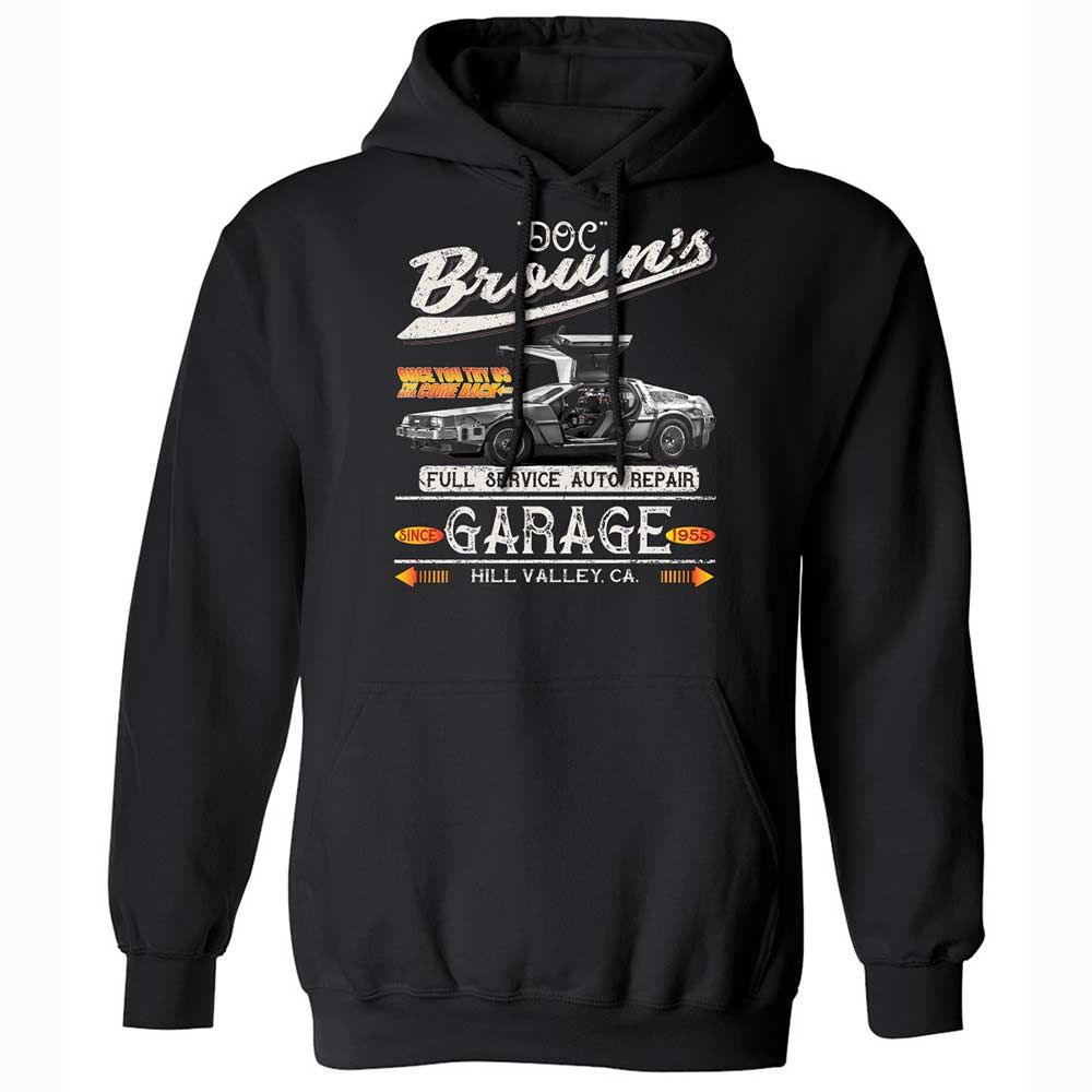 Classic Unisex Hoodie - 4R1Q3J2U - Black - 1