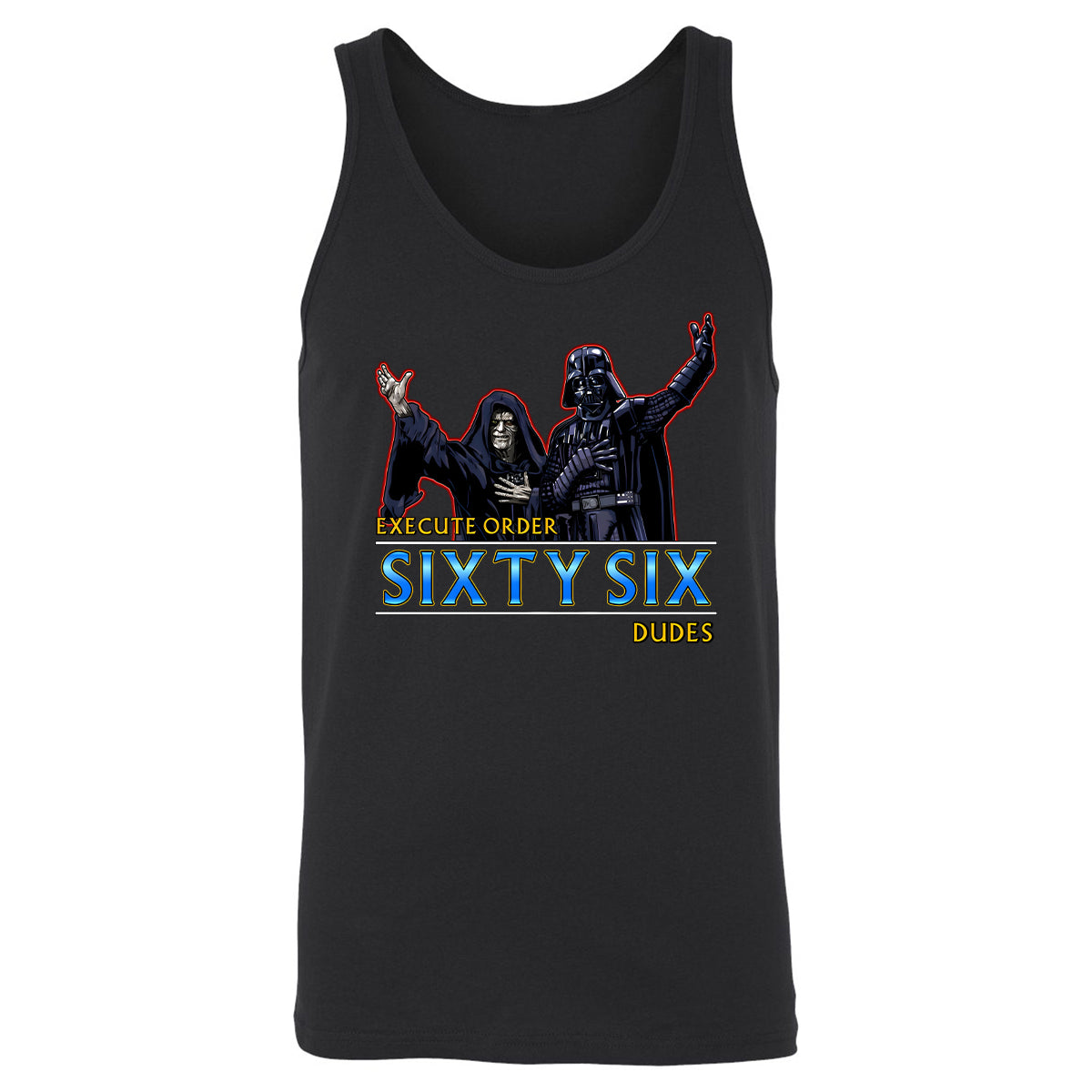 Unisex Jersey Tank - FAX6A988 - Black - 1