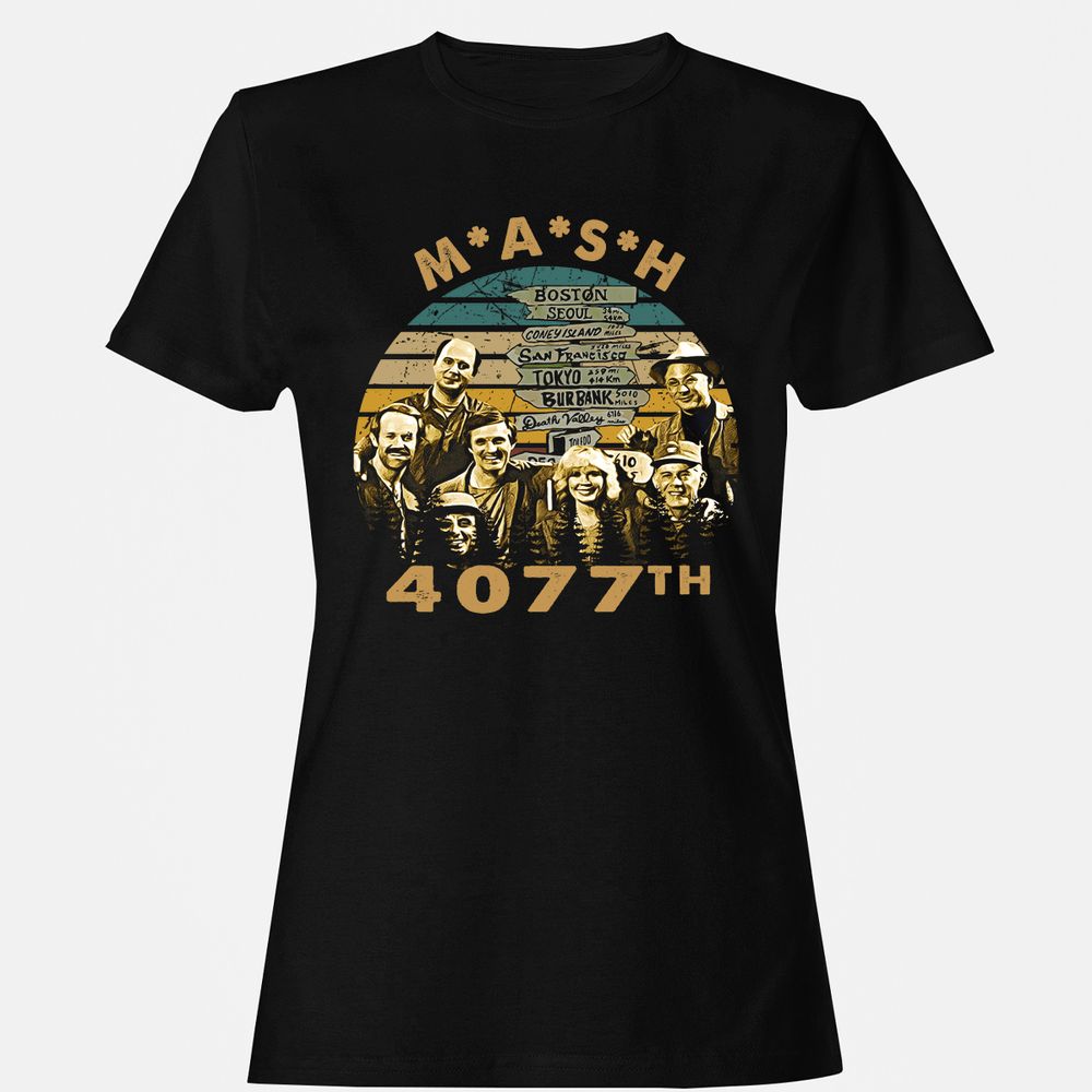 Women's T-Shirt - SDZNV735 - Black - 1