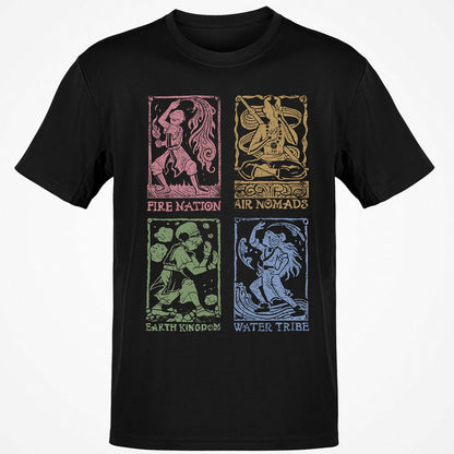 Classic Unisex T-Shirt - K5ZZGR7V - Black - 1