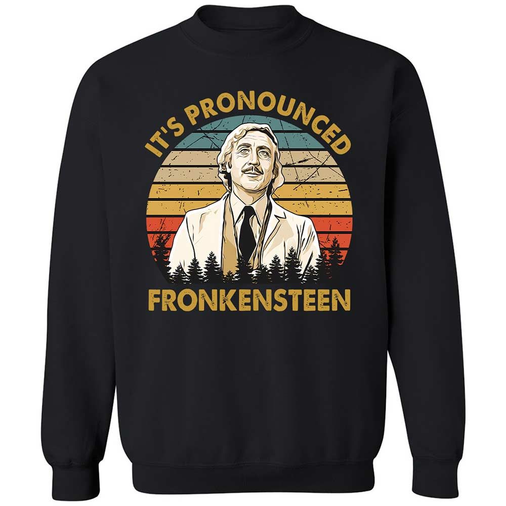 Classic Unisex Sweatshirt - W48GFD77 - Black - 1