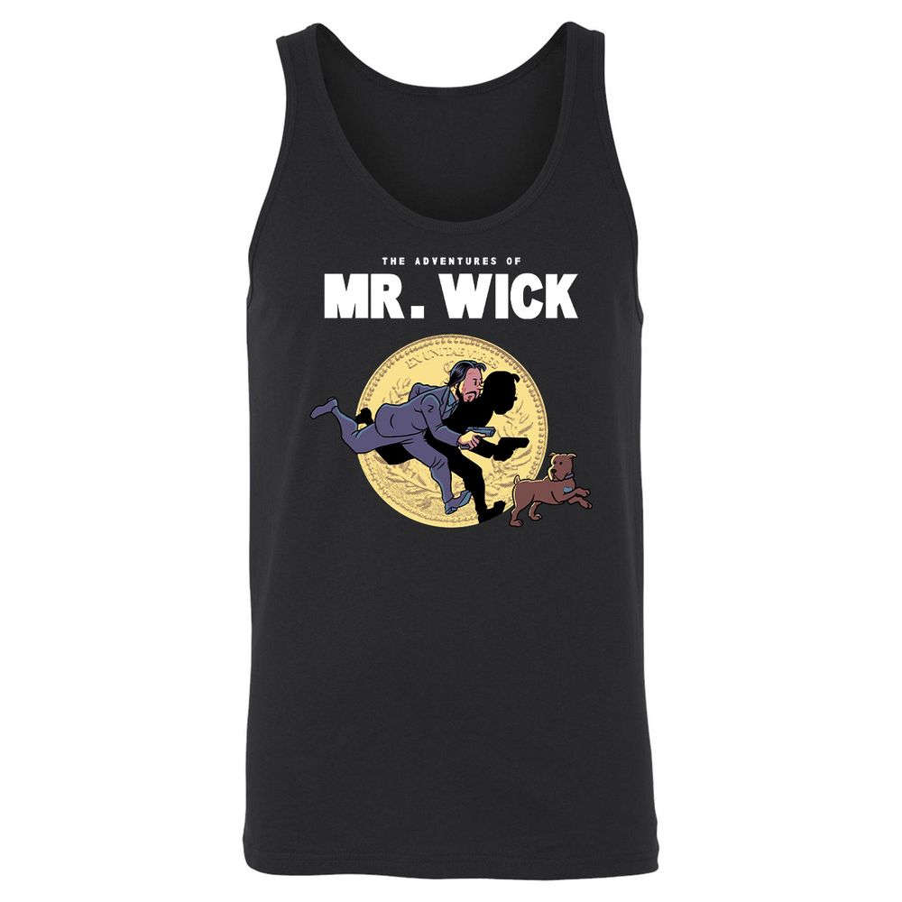 Unisex Jersey Tank - Y2ZPJ6PR - Black - 1