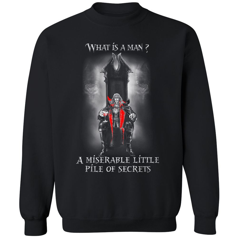 Classic Unisex Sweatshirt - T9HHPATR - Black - 1