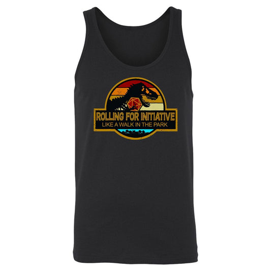 Unisex Jersey Tank - NLM3V6E4 - Black - 1