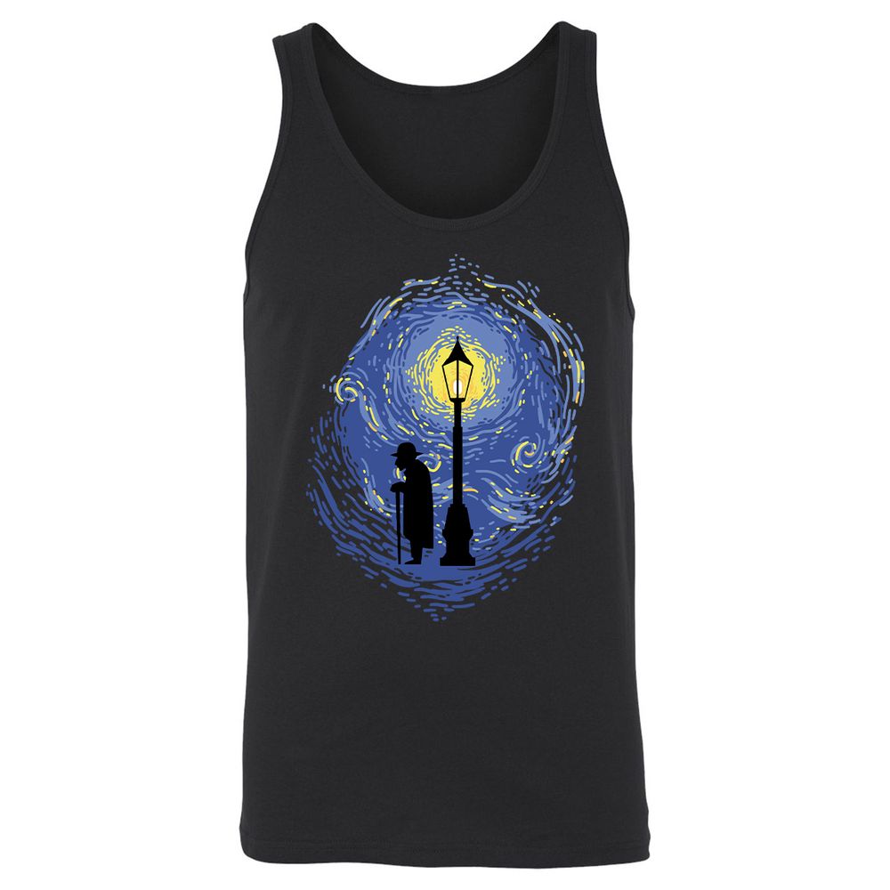 Unisex Jersey Tank - 4WMQZDYH - Black - 1
