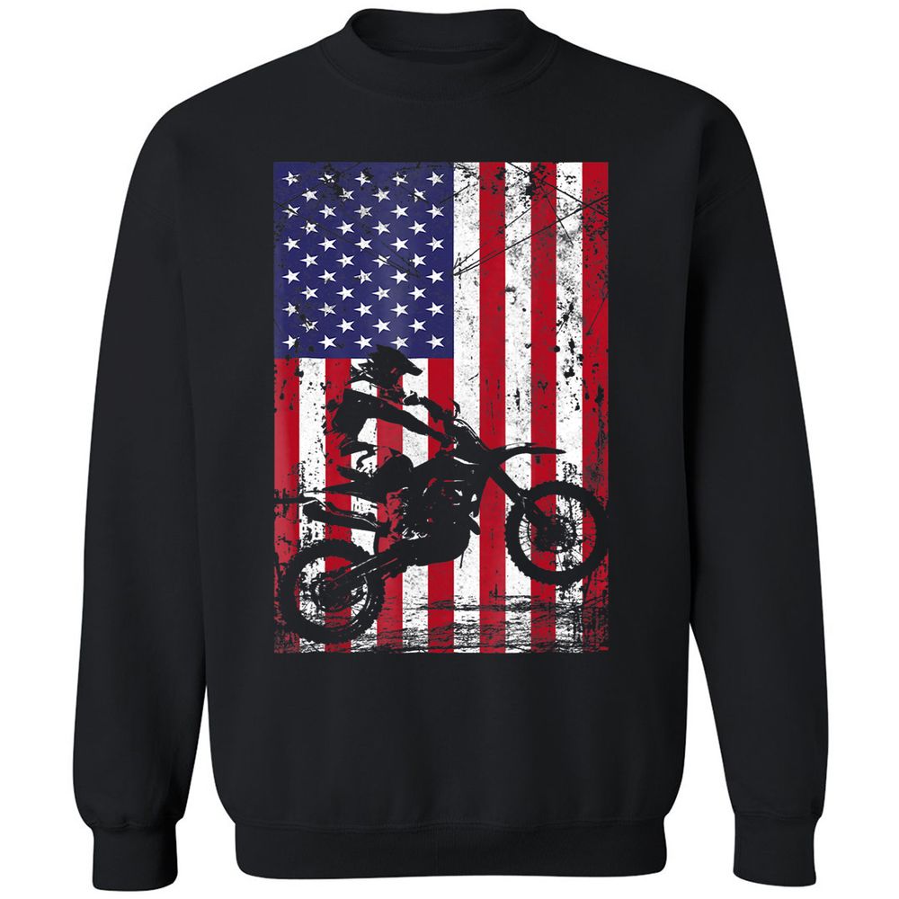 Classic Unisex Sweatshirt - LAE7QP2X - Black - 1