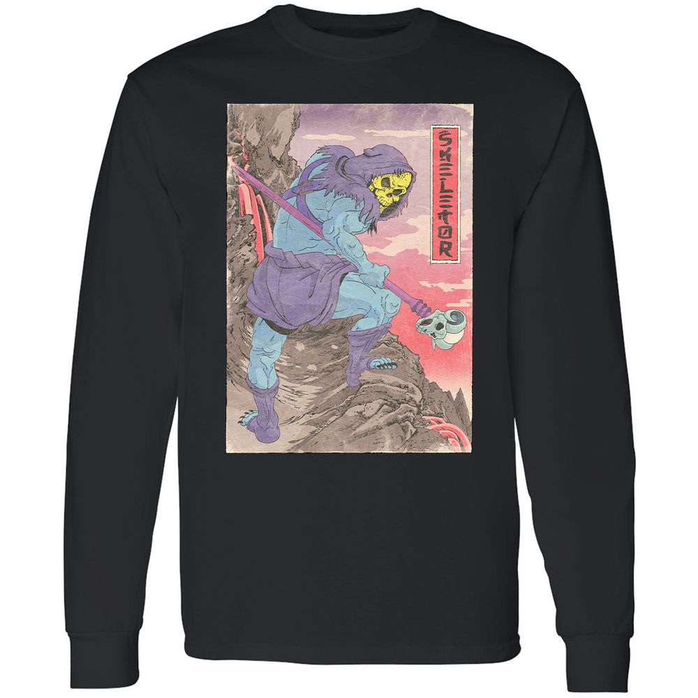 Long Sleeve T-Shirt - GWNTJHEJ - Black - 1