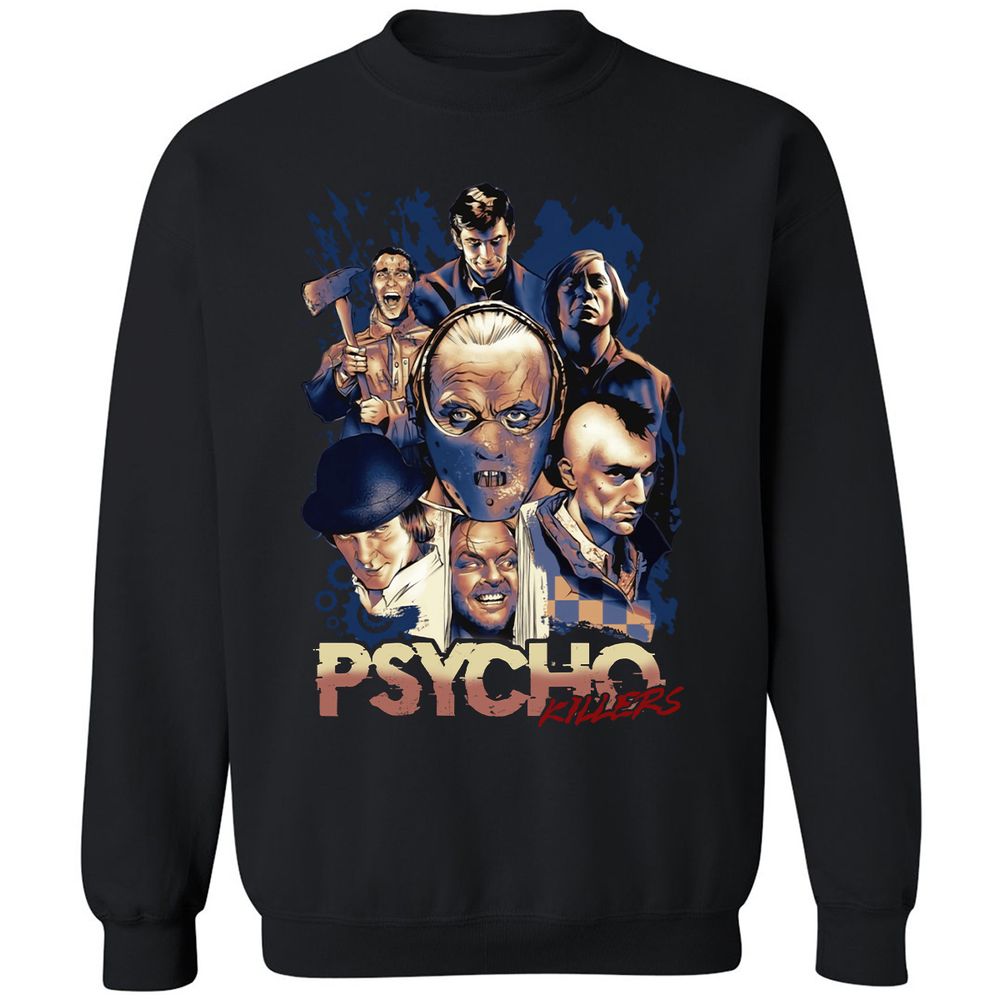 Classic Unisex Sweatshirt - 6B5EDCHM - Black - 1