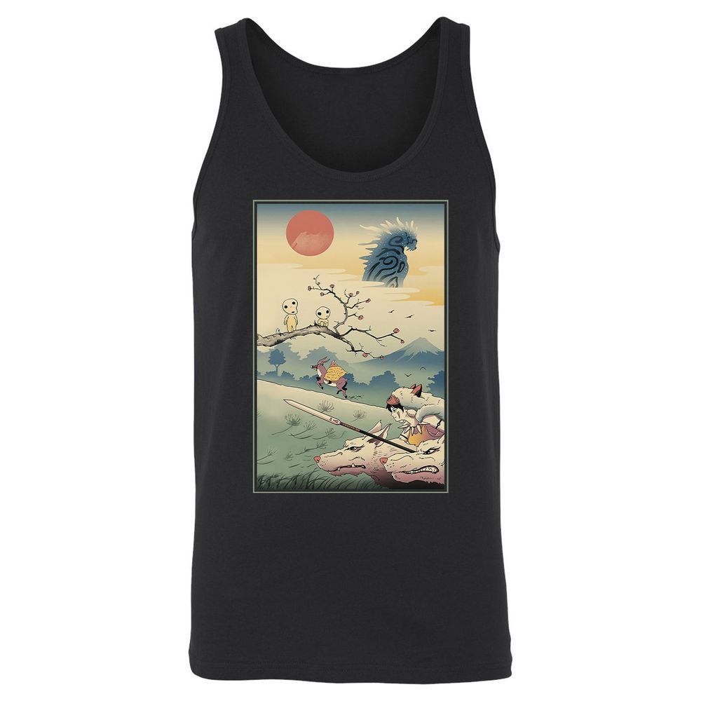 Unisex Jersey Tank - 87Q7MUVP - Black - 1