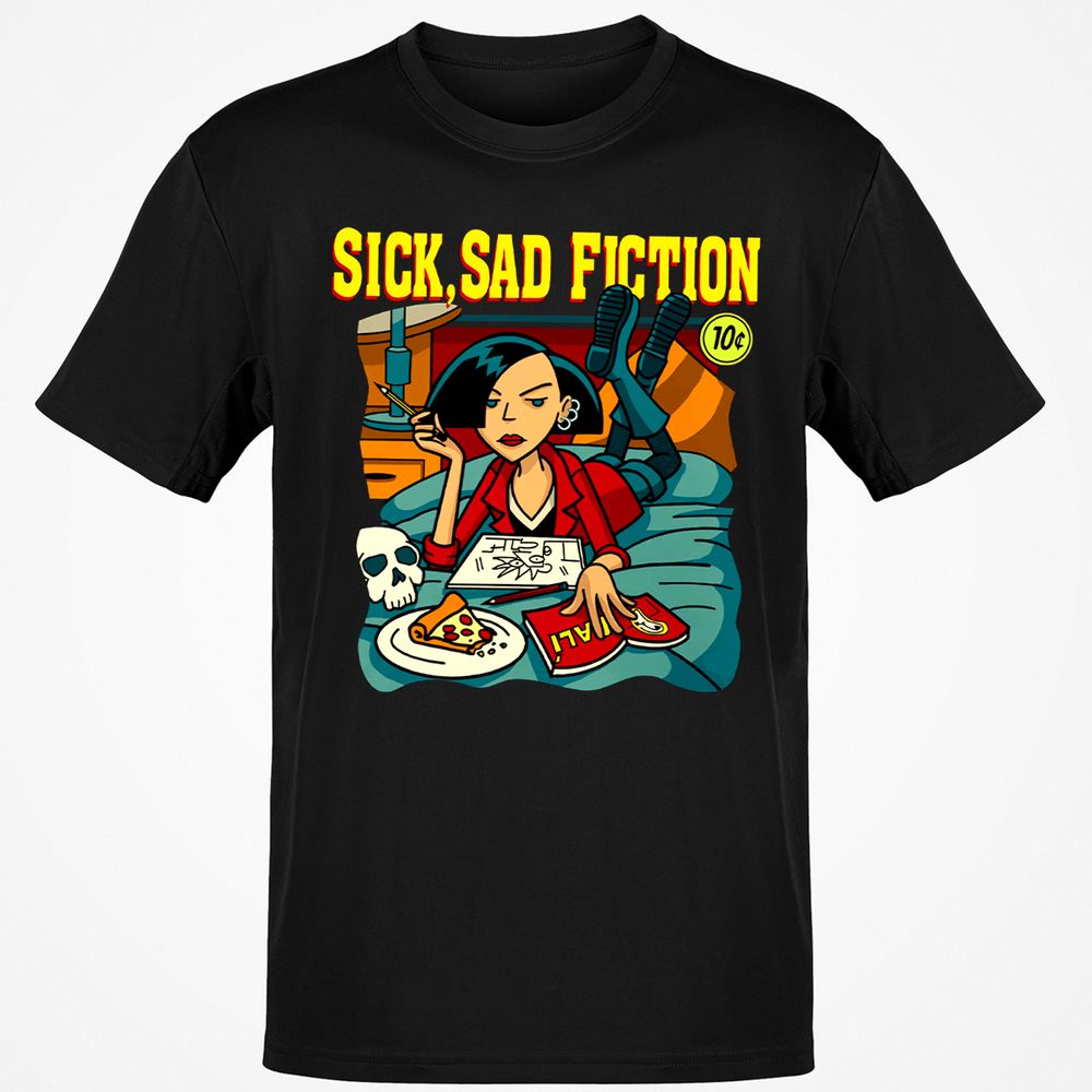 Classic Unisex T-Shirt - 9879KHFF - Black - 1