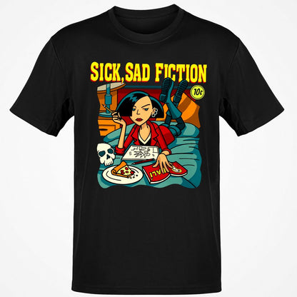 Classic Unisex T-Shirt - 9879KHFF - Black - 1