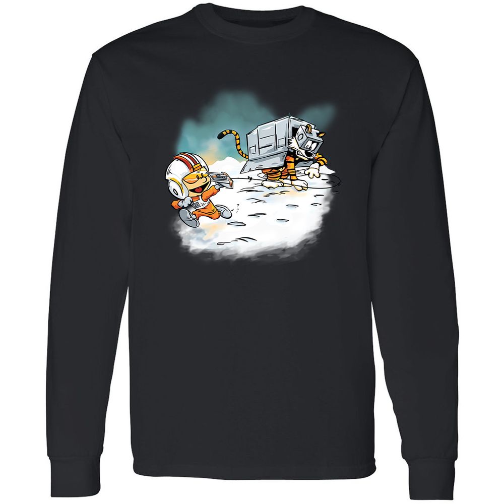 Long Sleeve T-Shirt - WPL2KZG3 - Black - 1