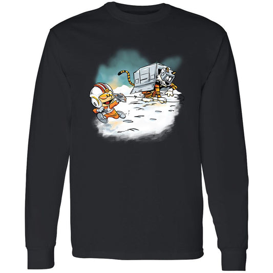 Long Sleeve T-Shirt - WPL2KZG3 - Black - 1