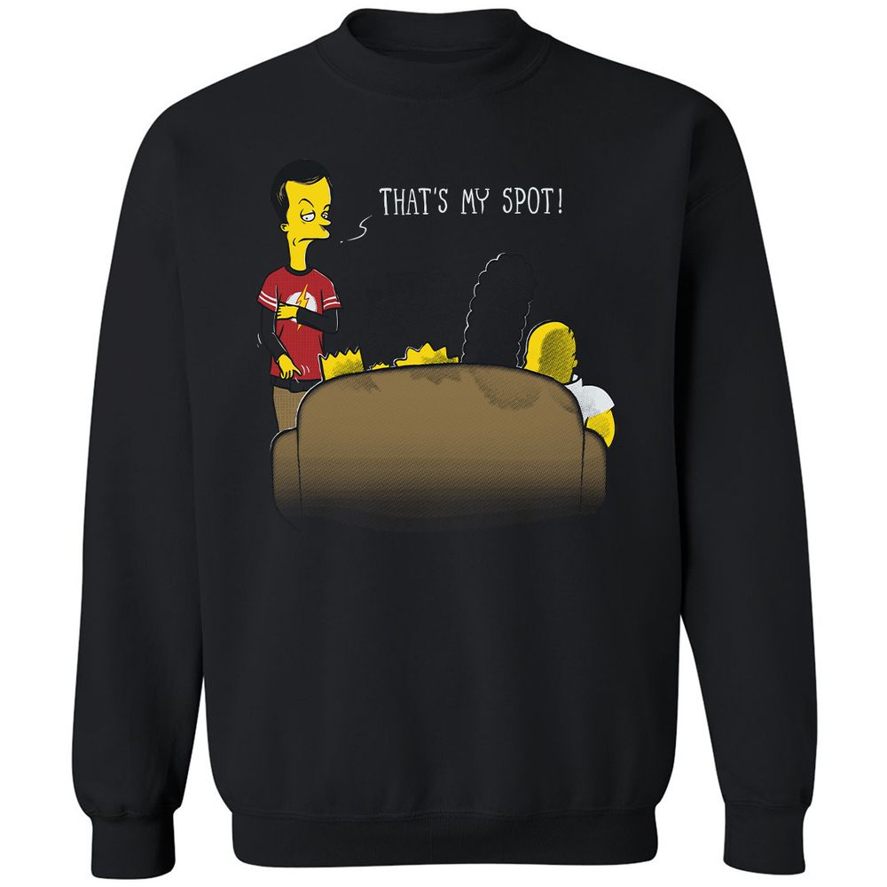 Classic Unisex Sweatshirt - BZZKBFZM - Black - 1