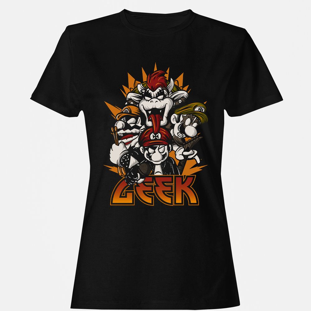 Women's T-Shirt - LDFFKTA7 - Black - 1