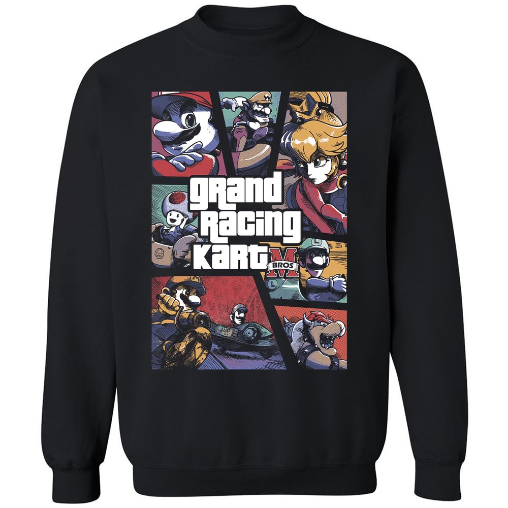 Classic Unisex Sweatshirt - 5QXCDWDQ - Black - 1