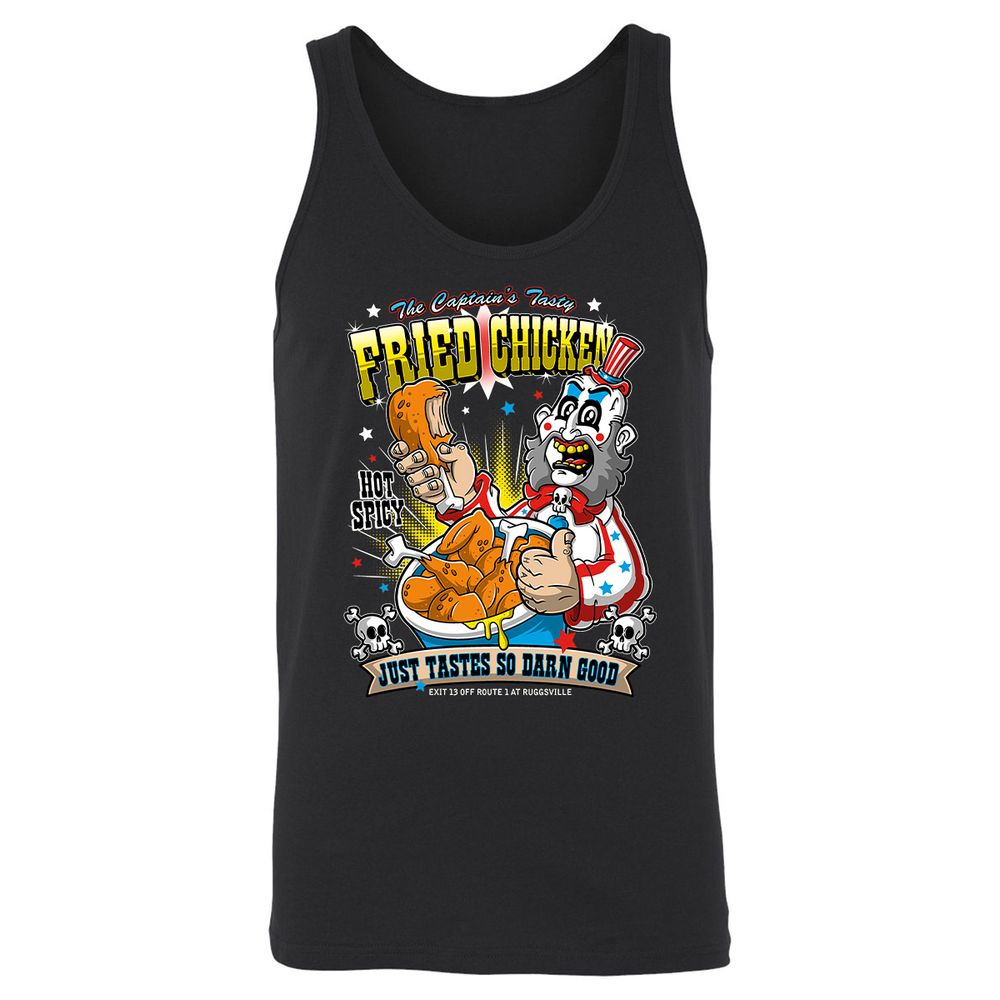 Unisex Jersey Tank - ZCJ6T33A - Black - 1