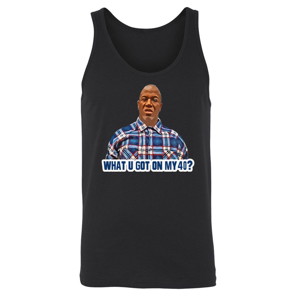 Unisex Jersey Tank - WM9J458C - Black - 1