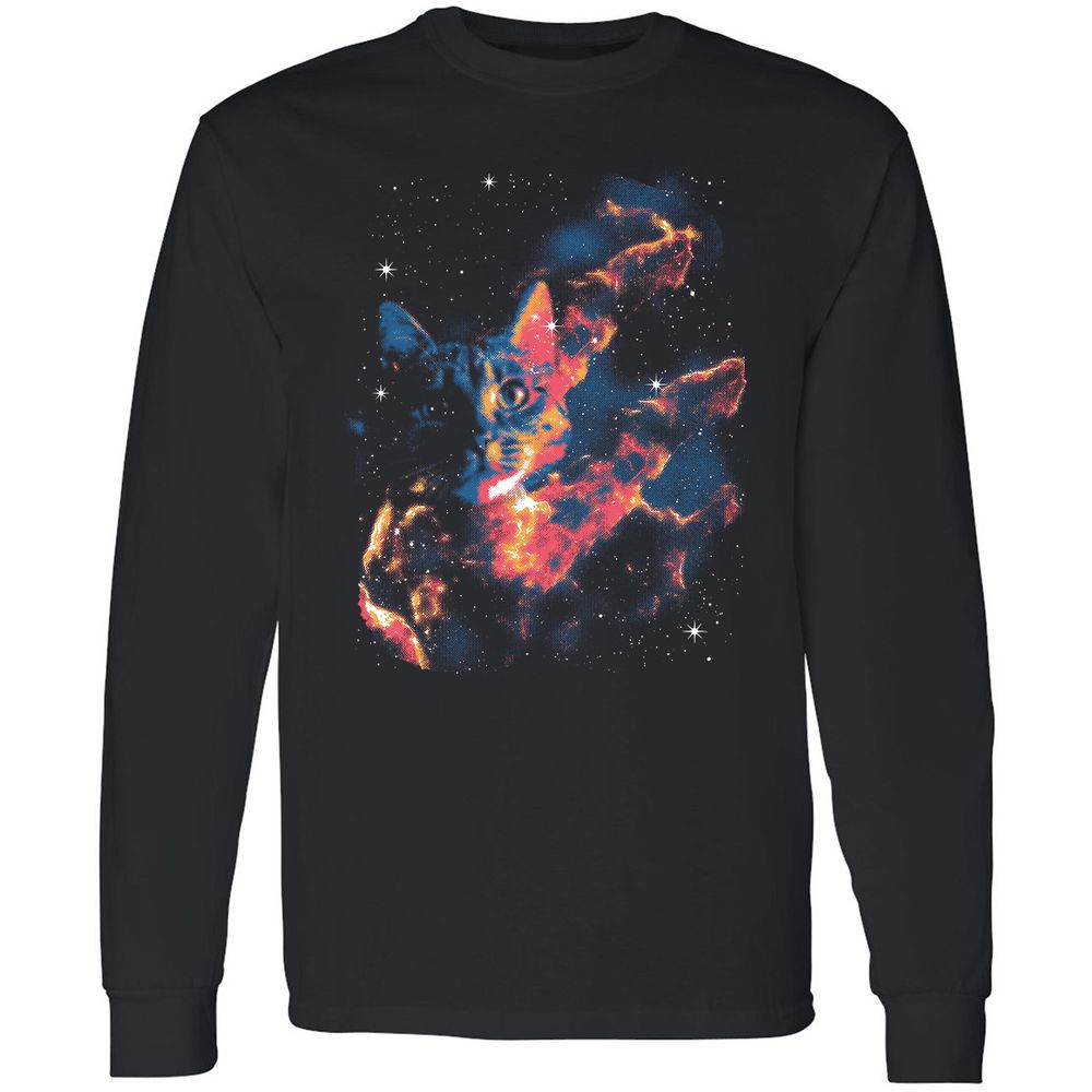 Long Sleeve T-Shirt - M8GZQVBA - Black - 1