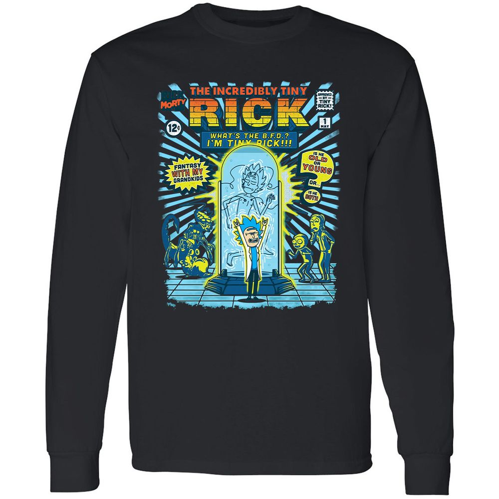 Long Sleeve T-Shirt - M8R3LZYT - Black - 1