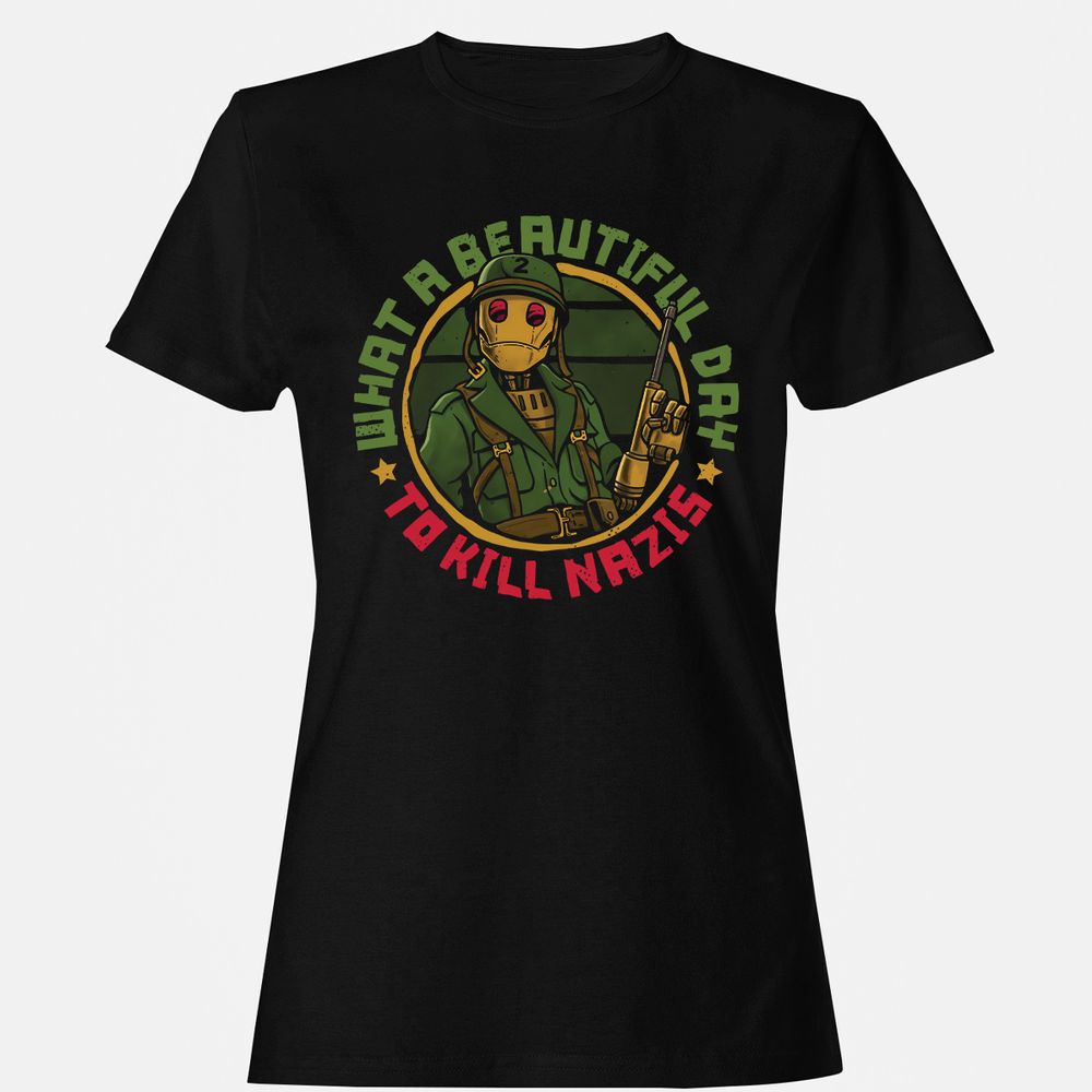 Women's T-Shirt - 15CYP697 - Black - 1
