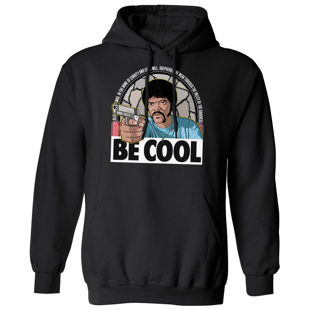 Classic Unisex Hoodie - KVXE9HBR - Black - 1