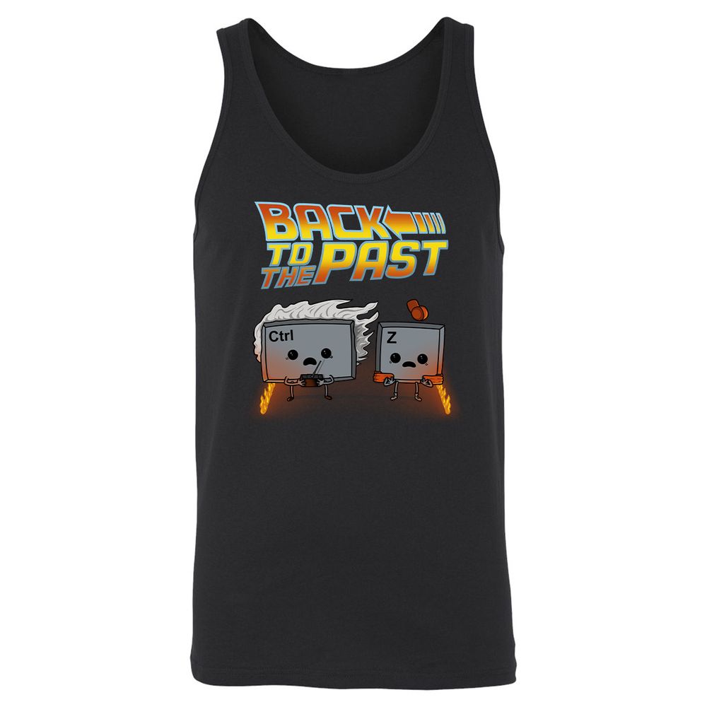 Unisex Jersey Tank - Q2433GSU - Black - 1