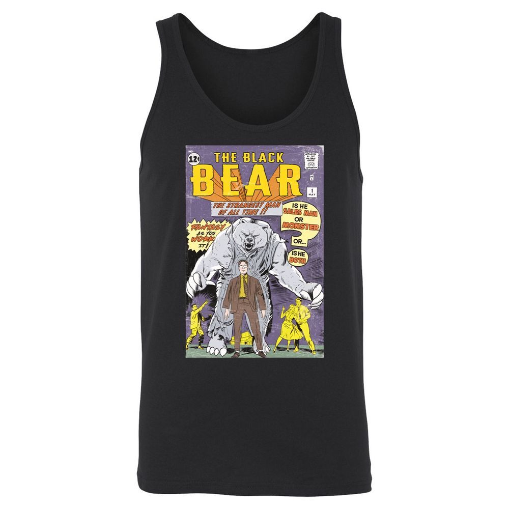 Unisex Jersey Tank - ZAEC14Z6 - Black - 1