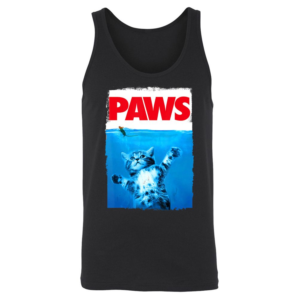 Unisex Jersey Tank - WALYMEHX - Black - 1