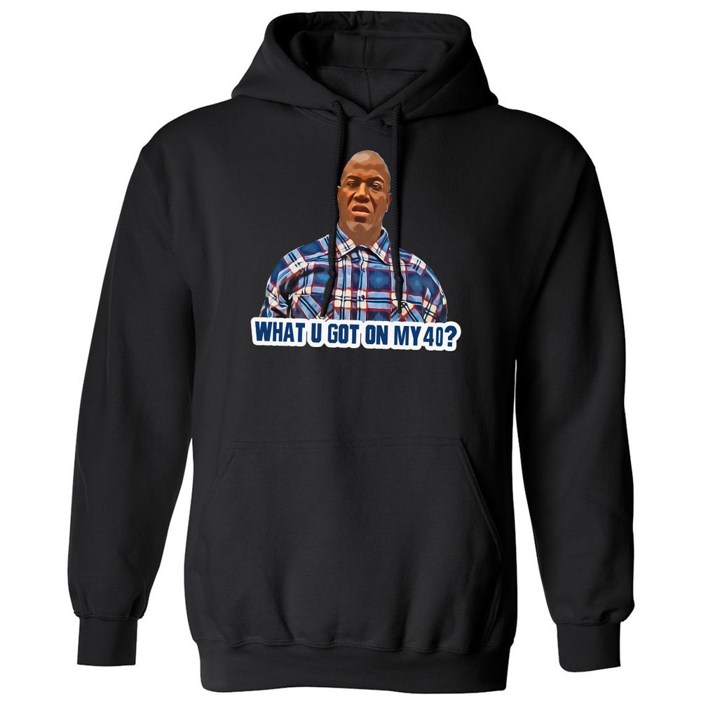 Classic Unisex Hoodie - YNW5NZWH - Black - 1