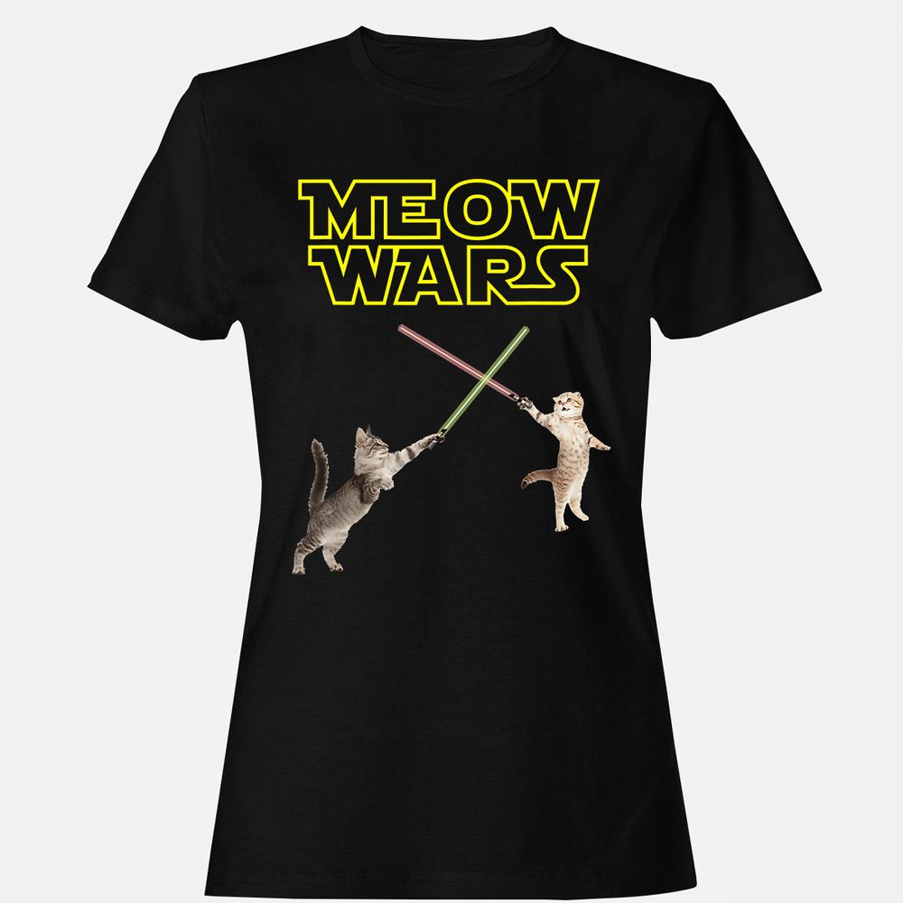 Women's T-Shirt - C148RY9X - Black - 1