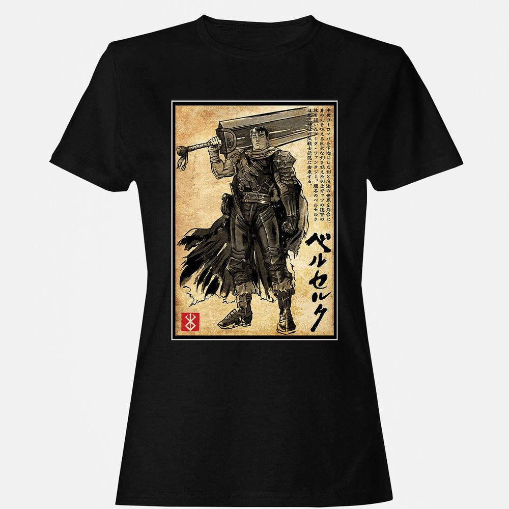 Women's T-Shirt - E24N4R3K - Black - 1