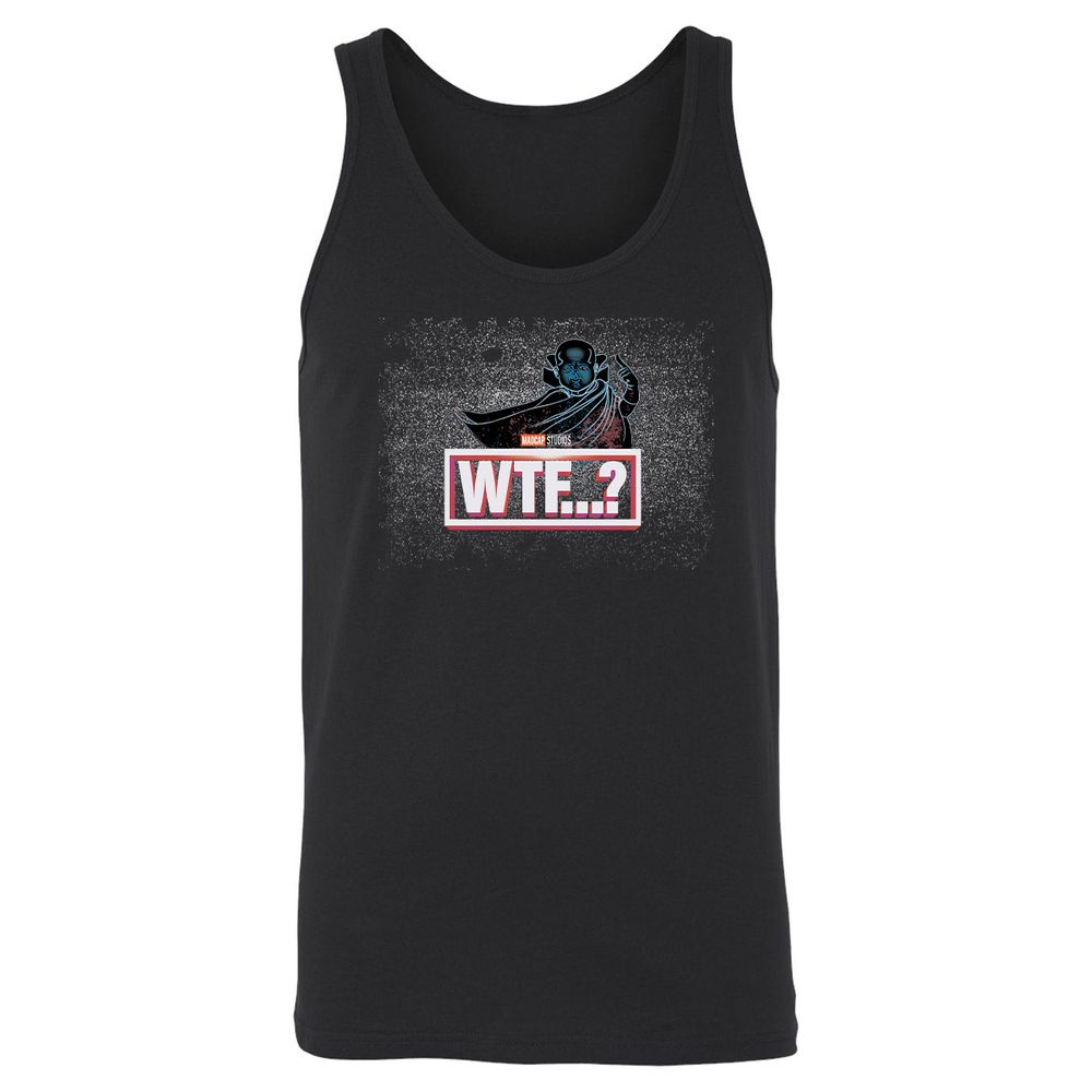 Unisex Jersey Tank - AEL9641M - Black - 1