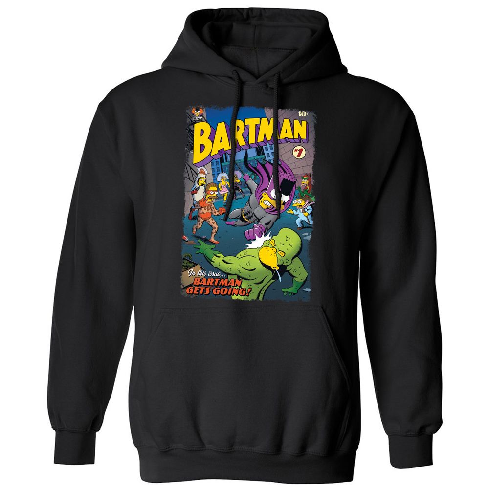 Classic Unisex Hoodie - T134K7CL - Black - 1