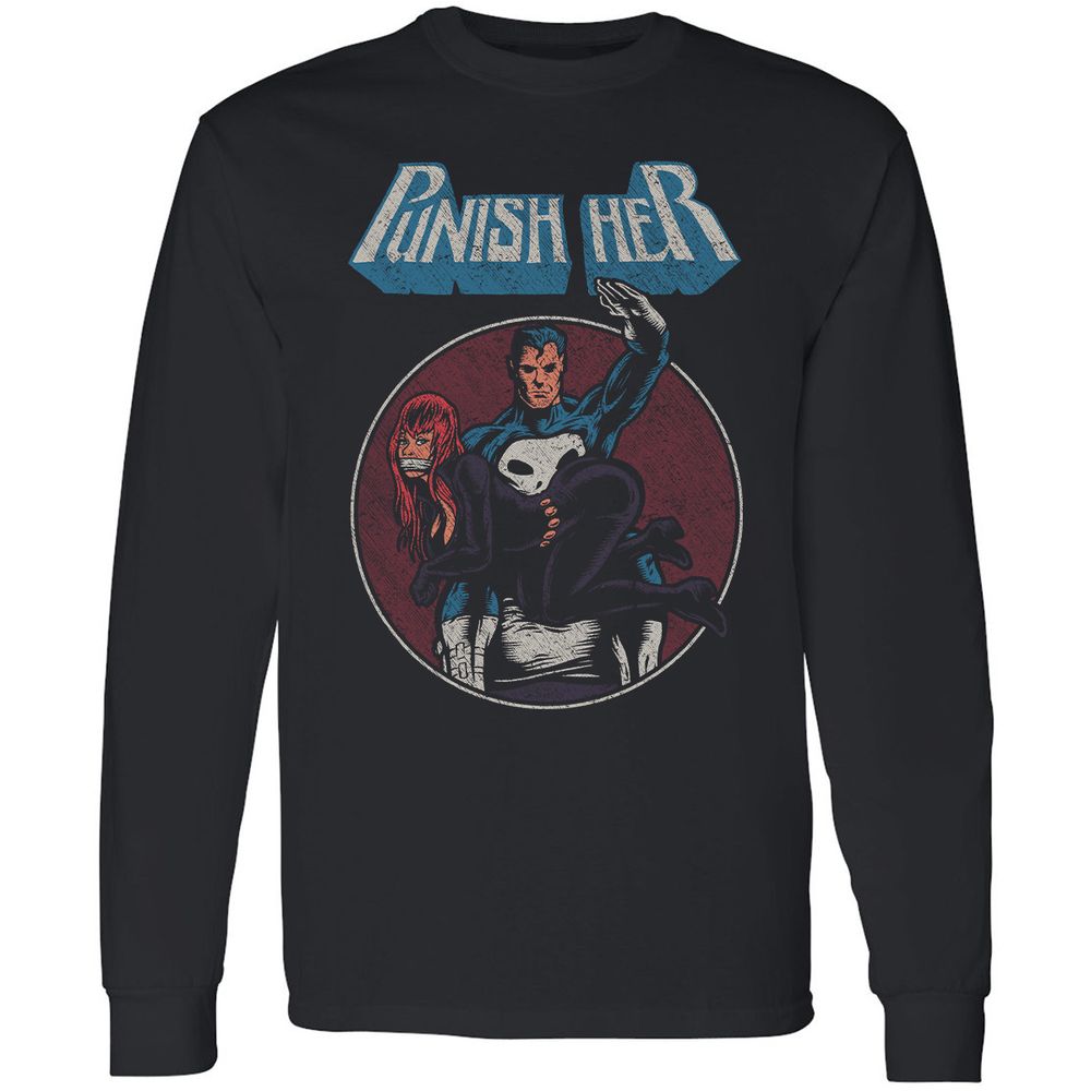 Long Sleeve T-Shirt - D7GXQ684 - Black - 1