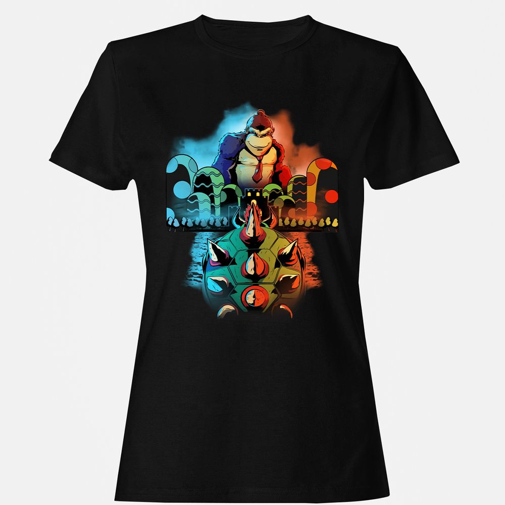 Women's T-Shirt - NF5MYKSZ - Black - 1