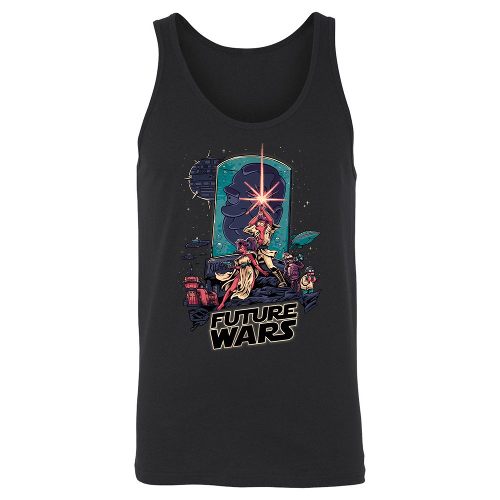 Unisex Jersey Tank - V53ZV94G - Black - 1