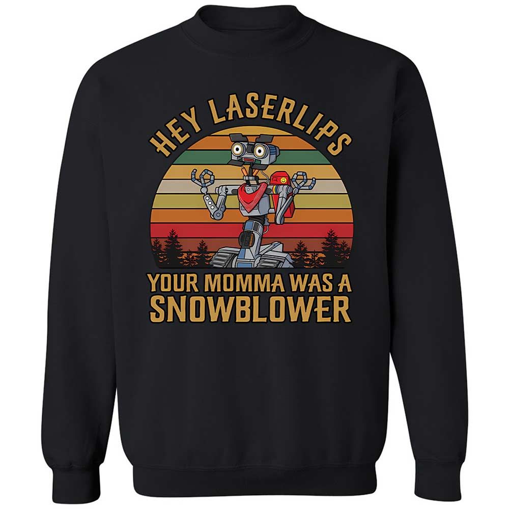 Classic Unisex Sweatshirt - HQBV4SXM - Black - 1