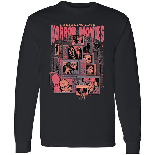 Long Sleeve T-Shirt - R9GCUXUL - Black - 1