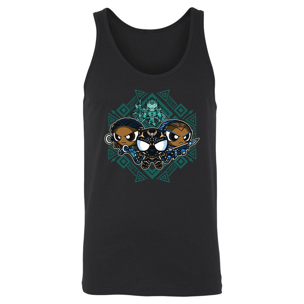 Unisex Jersey Tank - BS4HLHVU - Black - 1