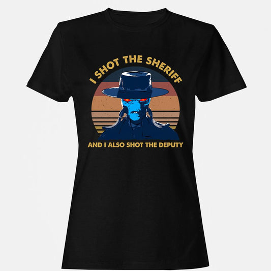 Women's T-Shirt - CJ1HDSND - Black - 1