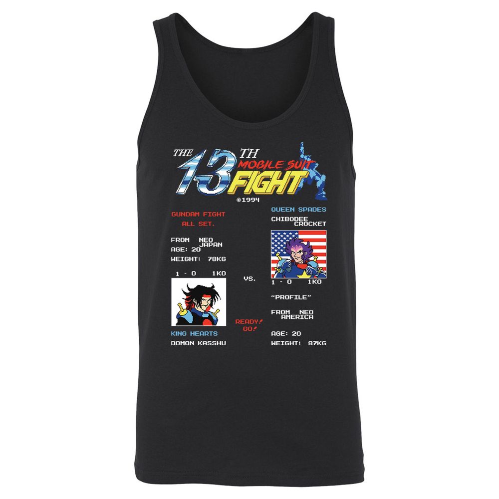 Unisex Jersey Tank - 2GW7JPRL - Black - 1