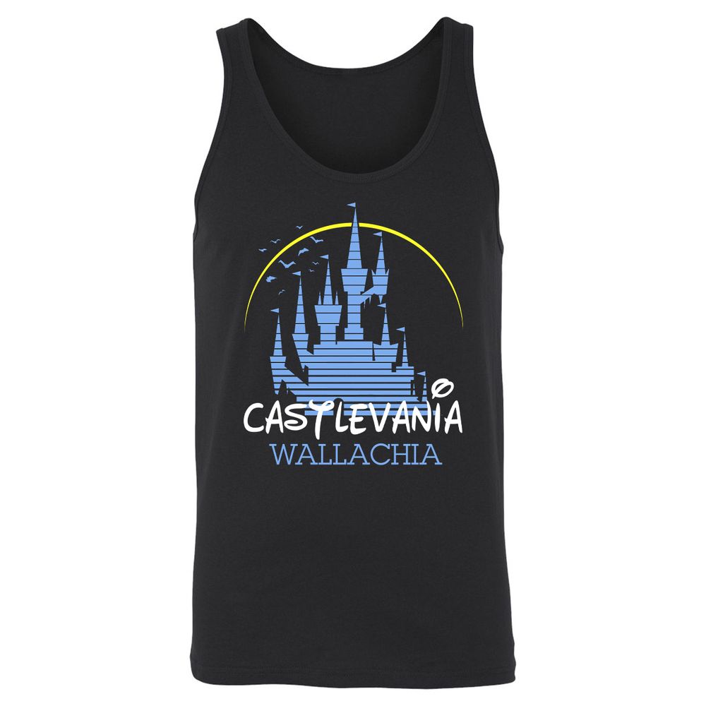 Unisex Jersey Tank - WAX5UZAN - Black - 1